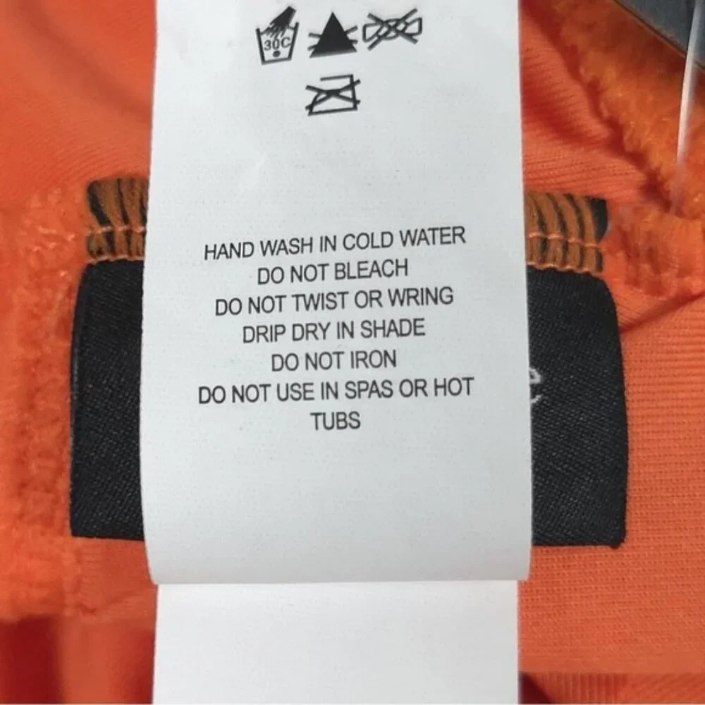 NWT Kate Spade One Piece Swimsuit Satsuma Orange S9B428A‎ Size S